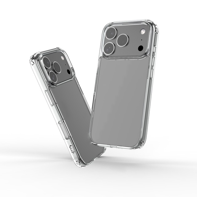 Shockproof Anti Yellow Soft TPU Clear Transparent Mobile Phone Case for iPhone 17 Pro Max 17Pro I17 Air Protective Case