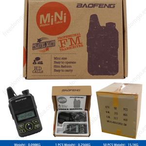 เครื่องส่งรับวิทยุ BAO FENG BF-T1 ขนาดเล็กพิเศษ แบบพกพา รองรับคลื่น FM และ UHF กำลังส่ง 2 วัตต์ กันน้ำระดับ IPX-1 พร้อมไฟ LED คู่มือผู้ใช้ 16 - Product Image 6