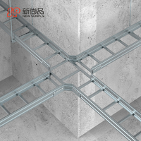 Chemins de câbles électriques en acier inoxydable et système de rouleaux pour échelle de câbles