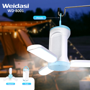 Yeni varış ABS taşınabilir şarj edilebilir katlanır <span class=keywords><strong>LED</strong></span> kamp lambası <span class=keywords><strong>Led</strong></span> şarj edilebilir lambalar - Product Image 5