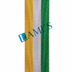 ริบบิ้นลายเหรียญพร้อมผ้าด้ายสั่งทำสีใช้กลางแจ้งผลิตจากโรงงาน - Product Image 1