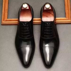 Nouvelles Chaussures Habillées en Cuir pour Hommes, Imperméables, Respirantes, Antidérapantes, Durables, Style Britannique, Tendance pour le Quotidien et les Trajets - Product Image 4