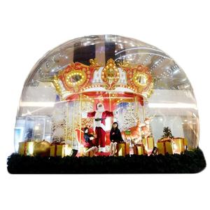 خيمة شفافة للإيجار في عيد الميلاد أو حجم بشري مع ثلج ينفخ للتخييم - Product Image 3