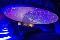 Écran de couverture de dôme de planétarium tente de cinéma à 360 degrés écran de projecteur de dôme de théâtre dôme imax