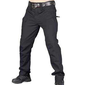 taktische cargo-hosen herren mehrfachtaschen hosen arbeit im freien techwear wandern pantalons homme khaki lässig - Product Image 1