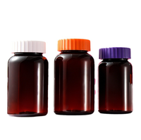 Bouteille capsule de couleur foncée PET175/200/225/250/300ml avec bouchon à visser à pression - Bouteille d'emballage alimentaire en plastique