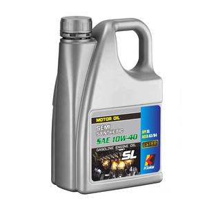 Popular API SL ACEA A3/B4 Certified Gasoline Engine Lubricant 4L <strong>10W40</strong> SL <strong>Semi</strong> <strong>Synthetic</strong> Motor <strong>Oil</strong> - Product Image 2