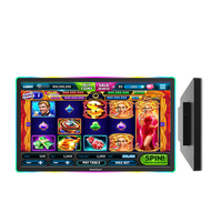 Moniteur tactile de jeu de 32 pouces avec éclairage LED RVB, écran tactile interactif pour jeux/kiosque