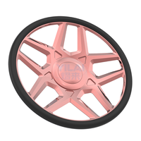 Volant en alliage d'aluminium forgé de haute qualité, 14-15 pouces, personnalisé pour la vente en gros