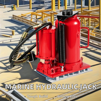 Cric hydraulique pneumatique vertical en acier 12T pour réparation de camions