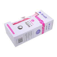 Brosse à dents souple à poils effilés et gratte-langue, poignée ergonomique antidérapante pour adultes, fabricant de brosses à dents ODM OEM