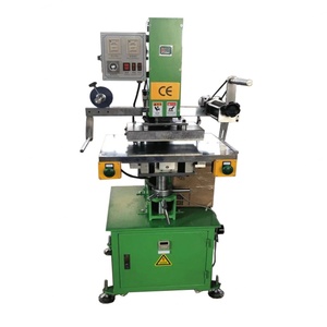 Hot Selling 220V Automatic Pneumatic Flat Hot Stamping Machine New Safety Heat Press Letterpress <b>Paper</b> Garment Core Motor - Product Image 6