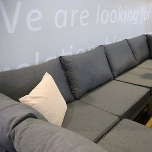 Juego de Muebles de Jardín de Aluminio Moderno Personalizado, Sofá de Patio de Alta Gama Resistente a la Intemperie con Brasero para Hotel y Villa - Product Image 4