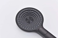 Élégant support gris de pistolet luxueux et luxueux clavier de piano durable ensemble de douche en laiton pour salle de bain et douche en alliage d'aluminium
