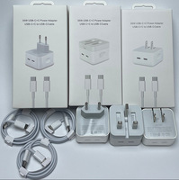 Chargeur rapide pliable PD35W 3.0 USB-C avec protection SCP et OTP, matériau ignifuge PC pour câble Type-C 17/16/15