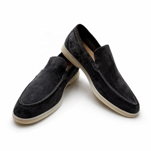 RADOLFA <span class=keywords><strong>Mocasines</strong></span> de Cuero Genuino de Lujo con Punta Cerrada y Antideslizantes para Hombre, Zapatos Planos Casuales, Ligeros y Transpirables, OEM - Product Image 4