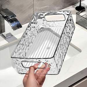 Boîte de rangement de bureau en acrylique à motif de glacier de <span class=keywords><strong>glace</strong></span> transparente pour un stockage pratique Cosmétiques Articles divers <span class=keywords><strong>Coiffeuse</strong></span> - Product Image 2