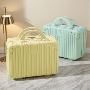 Maleta <span class=keywords><strong>de</strong></span> Viaje <span class=keywords><strong>Pequeña</strong></span> para Mujer, con Logotipo Personalizado, Mini Maleta <span class=keywords><strong>de</strong></span> <span class=keywords><strong>Maquillaje</strong></span> <span class=keywords><strong>de</strong></span> 14 a 18 Pulgadas, <span class=keywords><strong>Caja</strong></span> <span class=keywords><strong>de</strong></span> Regalo, <span class=keywords><strong>Caja</strong></span> <span class=keywords><strong>de</strong></span> Empaque - Product Image 2