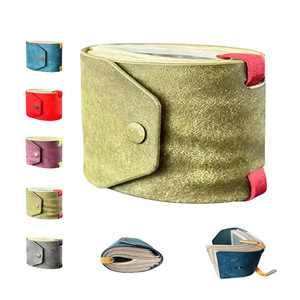 Cross-border PU leather magnetic lock cash holder, can hold 1-99 US dollar bills. - Product Image 1