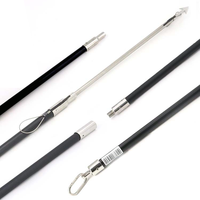 Nouveau lance-pierre de chasse et de tir en plein air en fibre de carbone à 2 sections de 2,4 m avec acier inoxydable NEXT SP-02