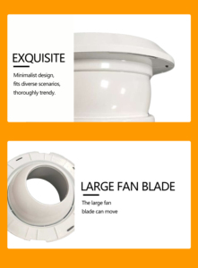 Hiện Đại Nhựa Có Thể Điều Chỉnh Trần Ống Khuếch Tán Cho Điều Hòa Không Khí Cho Hội Thảo Và Kho Vòi Phun Khuếch Tán - Product Image 5