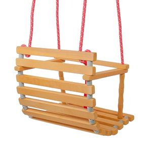 Ensemble balançoire jouet en bois intérieur/extérieur pour bébés et tout-petits balançoire suspendue - Product Image 5