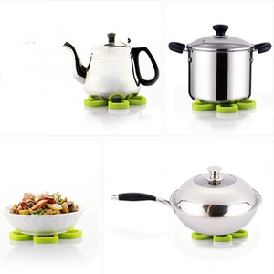 Nhà Máy Bán buôn bền Silicone placemat nhà bếp hoa nóng nồi Cốc chịu nhiệt bảng trivet Mat & <span class=keywords><strong>Pad</strong></span> - Product Image 5
