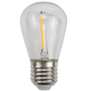 E14 E26 E27 1W 2W 4W dim Vintage Edison tarzı LED Filament ampul ST45 /ST14 110V-240V