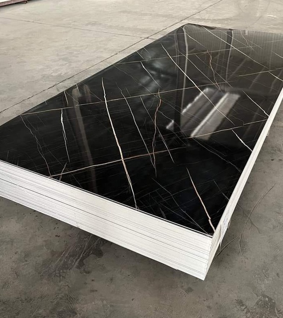 1220x2440x3mm Wall Panel UV PVC Marble Sheet 3mm PVC Marble Sheet