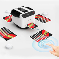 Machine à mélanger les cartes Xunhe OEM 2 Deck Card Shuffling Machine Factory 360 ° Mélangeur et distributeur de cartes automatique pour soirée poker avec télécommande sans fil