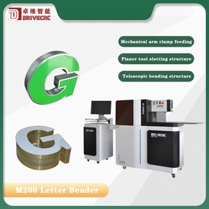 Hot bán chữ ký lớn máy làm Acrylic thư nhôm thép không gỉ thư uốn máy LED thư - Product Image 3