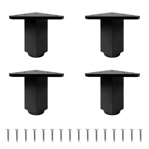 Steel Chromed <b>Metal</b> Furniture Legs for Dining Chairs and Sofa Legs-Modern Design Heavy Duty Outdoor & Hospital Use - Product Image 5