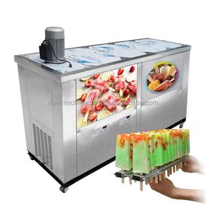 10 moules <span class=keywords><strong>glace</strong></span> Popsicle faisant la Machine commerciale automatique Machine moule congélation rapide acier inoxydable sucette Pop crème glacée - Product Image 5