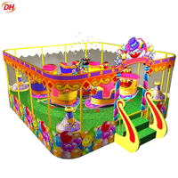 Manège à balles interactif pour enfants, 16 places, intérieur/extérieur, pour parcs d'attractions et centres commerciaux