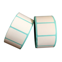 Rouleau d'étiquettes thermiques autocollantes personnalisables en acrylique pour codes-barres, impression numérique, vente en gros