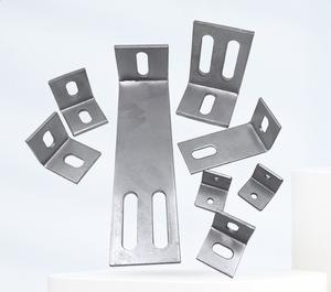 Équerres galvanisées, pièces de suspension galvanisées, raccords en T, équerres galvanisées - Product Image 2