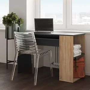 Fabrik benutzer definierte Massivholz schrank Büro computer Massivholz Schreibtisch Moderner Schreibtisch