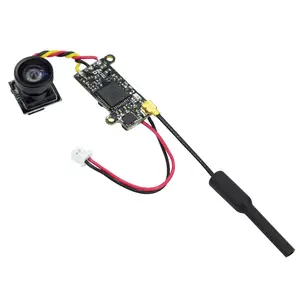 S4 split image transmission 25MW 48CH with remote control FM dot image transmission camera model for Fpv drone