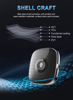 Traceur GPS pour animaux de compagnie (chiens et chats) 4G LTE, mini localisateur avec longue autonomie de batterie, anti-perte, suivi en temps réel avec carte Nano SIM