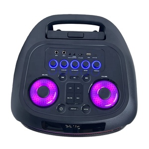 Haut-parleur trolley Bluetooth 12 pouces à succès avec éclairage LED RGB V5.3, puissance de sortie 40W, portée 20M pour <span class=keywords><strong>musique</strong></span> d'ambiance au <span class=keywords><strong>bureau</strong></span> et à la maison - Product Image 5