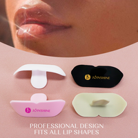 Protecteur de lèvres en silicone, protection UV, coussinet réutilisable pour le bronzage au solarium, empêche la dissolution du filler et des lèvres sèches, logo personnalisé