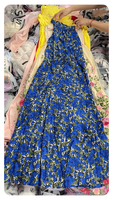 Robe longue maxi kaftan pour femme avec motif dessin animé, taille naturelle, silhouette moulante à prix abordable pour le printemps
