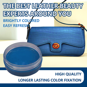 Crème de réparation professionnelle pour <span class=keywords><strong>cuir</strong></span> bleu 50 ml, crème pour la rénovation de sacs à main, peinture pour <span class=keywords><strong>cuir</strong></span>, pâte de correction de couleur du <span class=keywords><strong>cuir</strong></span> - Product Image 2