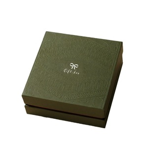 Emballage personnalisé Hangyue pour le festival du dragon : boîte cadeau Zongzi en carton gris double avec couvercle supérieur et inférieur - Product Image 2