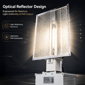Sistema de Iluminación Hortícola Hortlight de <span class=keywords><strong>600W</strong></span> con Lámpara <span class=keywords><strong>HPS</strong></span> de un Solo Extremo, 340-420V, para Invernaderos Comerciales - Product Image 1