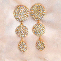 Meilleure vente ouvert corps accessoires femmes rond strass pendentif poitrine pâte Sexy poitrine tête couverture poitrine bijoux mamelon couverture