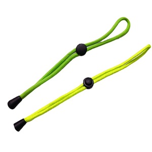 Correa de nailon ajustable y duradera para teléfono, correa de muñeca con hebilla de plástico verde y amarilla para uso en exteriores - Product Image 1