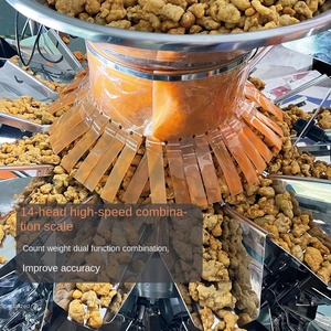 Machine à emballer verticale automatique d'emballage de bonbons multifonctionnelle pour remplir et sceller les gommes pour l'emballage alimentaire dans des sacs - Product Image 2