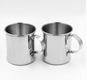 DFM26 Mini tasse à café, récipient à thé avec couvercle, en acier inoxydable, moderne, pour la maternelle, tasses à boire incassables - Product Image 5
