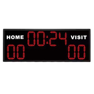 Honghao trong nhà đơn giản bóng rổ trò chơi Bảng điểm 24 giây đếm ngược 2.5mm Pixel pitch Poster kỹ thuật số IP65 ngân hàng điện SDK - Product Image 1